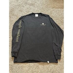 Women's Simply Southern Long Sleeve Graphic Shirt - Halloween - Medium